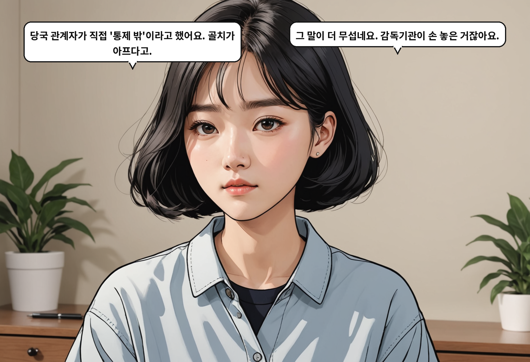 B: 당국 관계자가 직접 '통제 밖'이라고 했어요. 골치가 아프다고. A: 그 말이 더 무섭네요. 감독기관이 손 놓은 거잖아요.