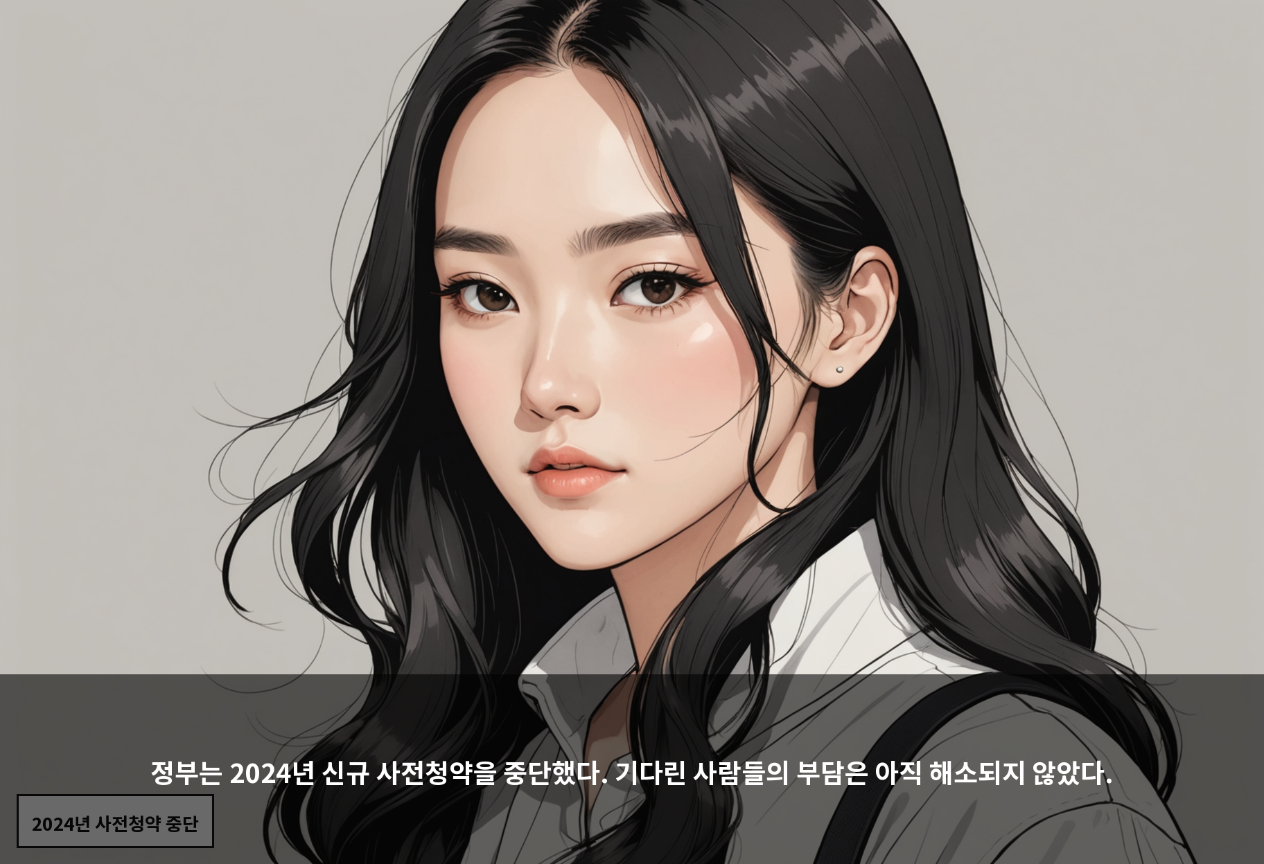 정부는 2024년 신규 사전청약을 중단했다. 기다린 사람들의 부담은 아직 해소되지 않았다.
