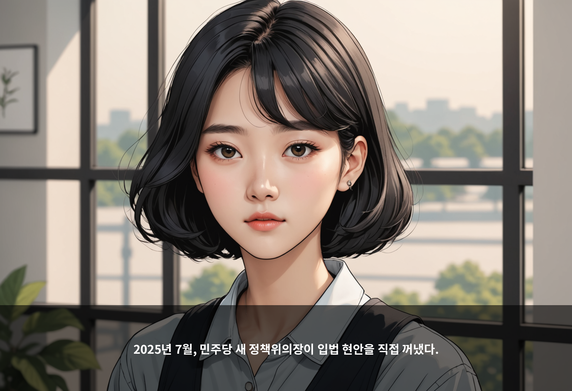 2025년 7월, 민주당 새 정책위의장이 입법 현안을 직접 꺼냈다.