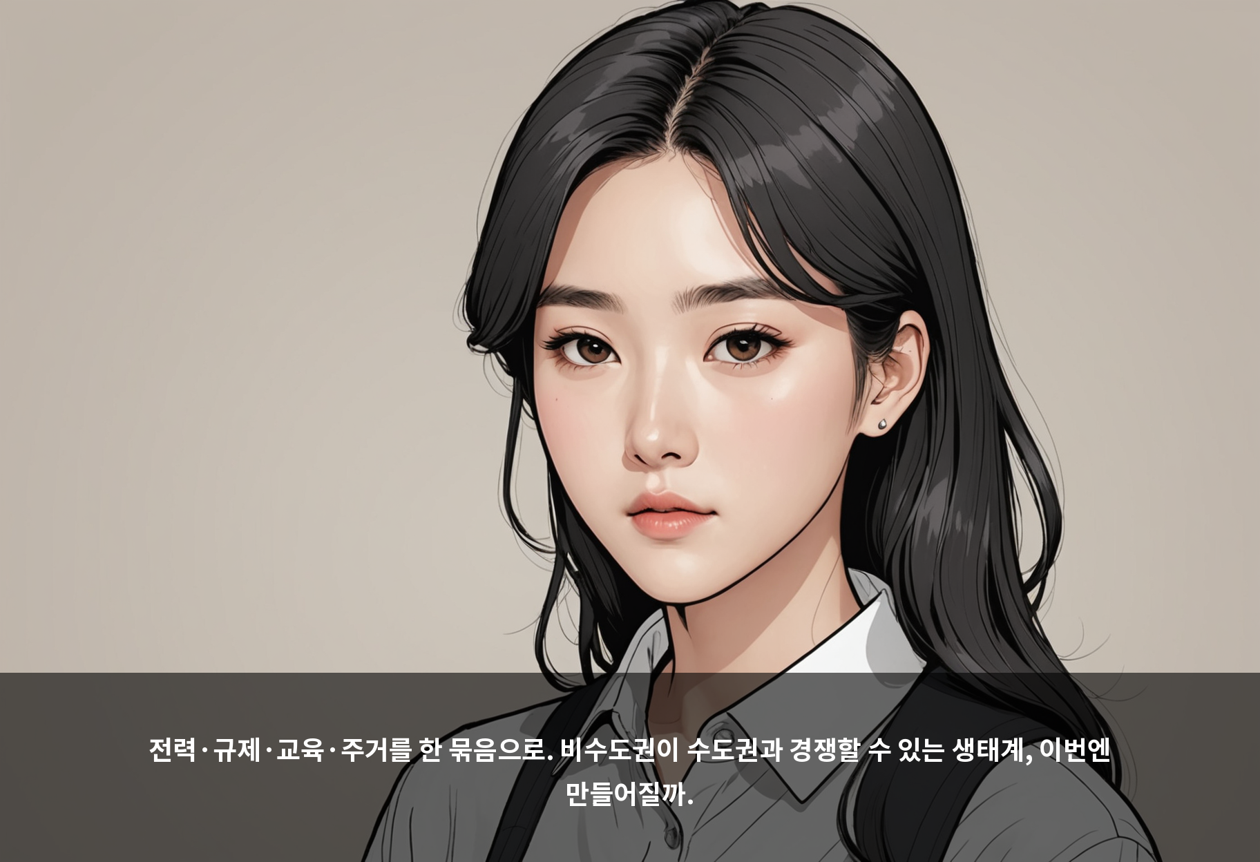 전력·규제·교육·주거를 한 묶음으로. 비수도권이 수도권과 경쟁할 수 있는 생태계, 이번엔 만들어질까.