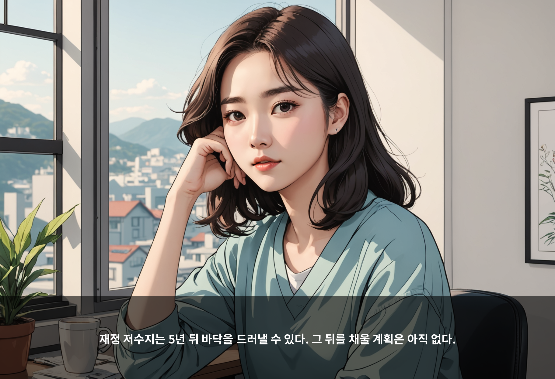재정 저수지는 5년 뒤 바닥을 드러낼 수 있다. 그 뒤를 채울 계획은 아직 없다.