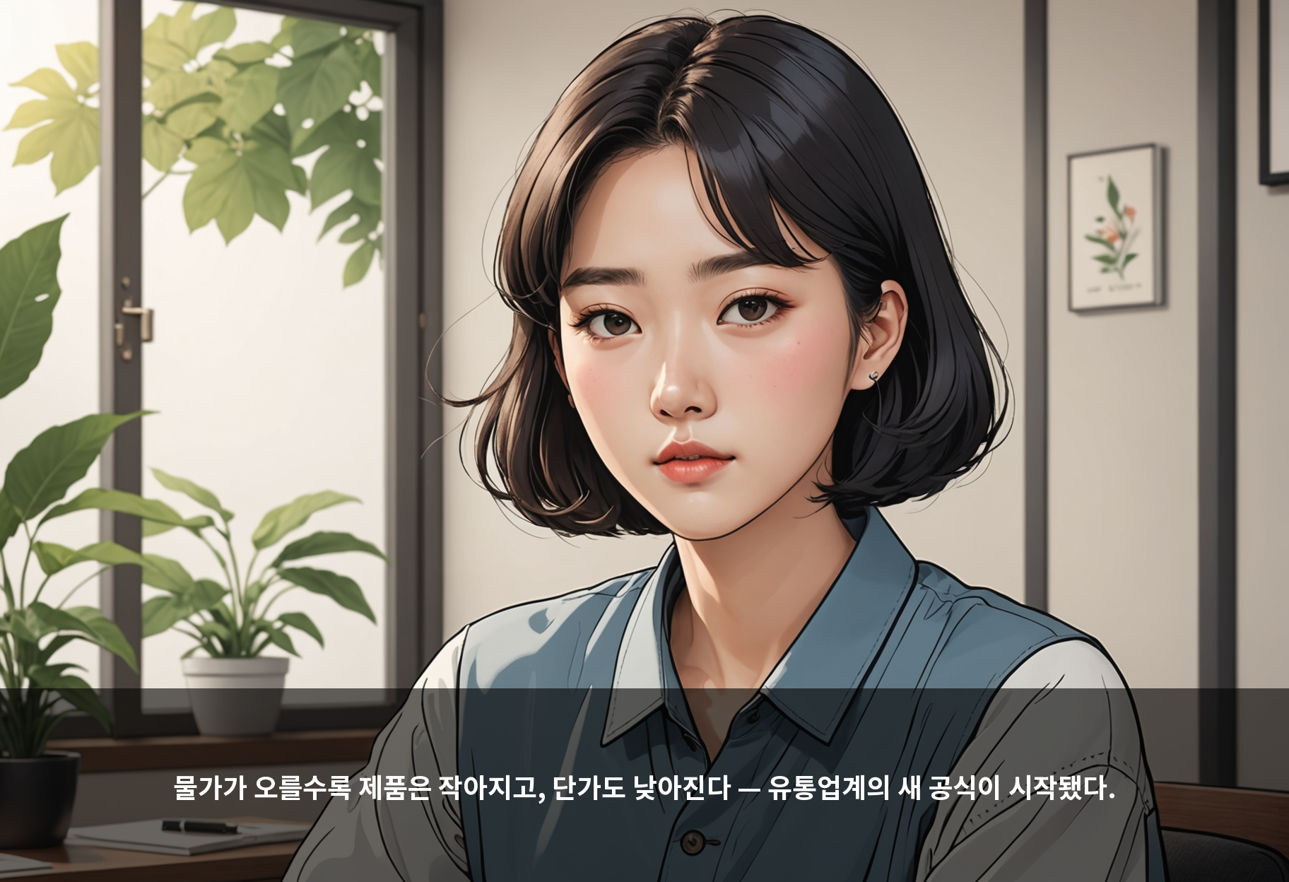 물가가 오를수록 제품은 작아지고, 단가도 낮아진다 — 유통업계의 새 공식이 시작됐다.