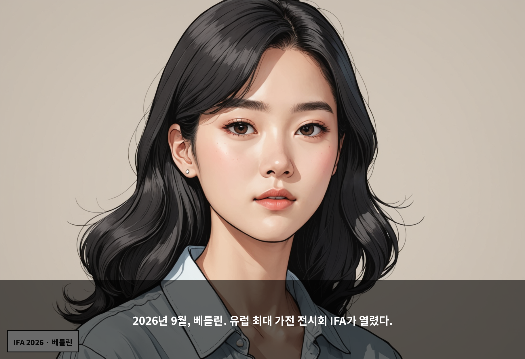2026년 9월, 베를린. 유럽 최대 가전 전시회 IFA가 열렸다.