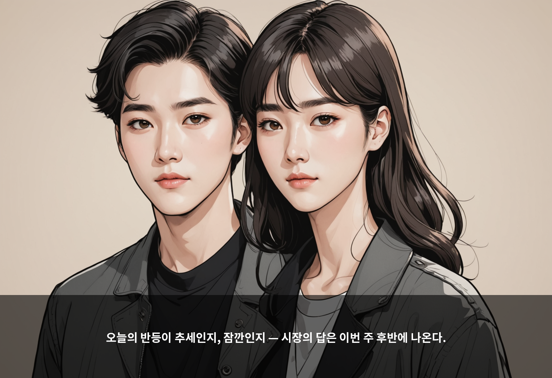 오늘의 반등이 추세인지, 잠깐인지 — 시장의 답은 이번 주 후반에 나온다.