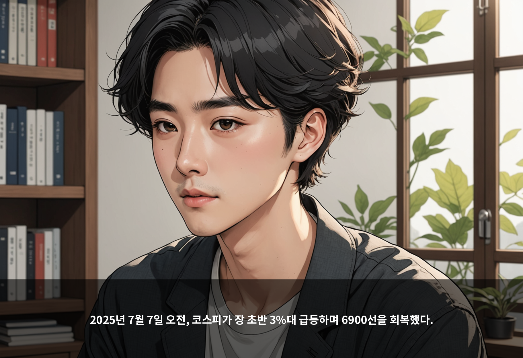 2025년 7월 7일 오전, 코스피가 장 초반 3%대 급등하며 6900선을 회복했다.