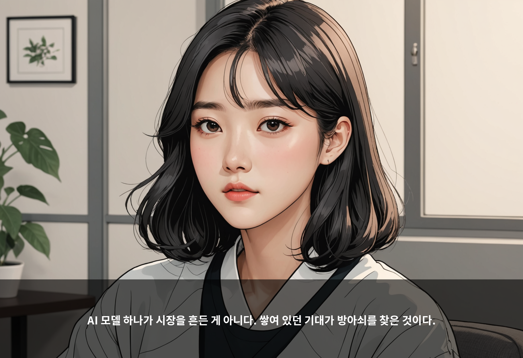 AI 모델 하나가 시장을 흔든 게 아니다. 쌓여 있던 기대가 방아쇠를 찾은 것이다.