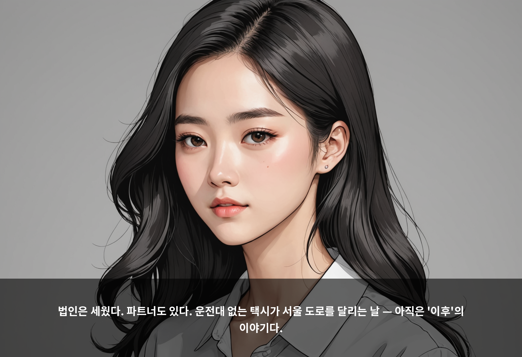 법인은 세웠다. 파트너도 있다. 운전대 없는 택시가 서울 도로를 달리는 날 — 아직은 '이후'의 이야기다.