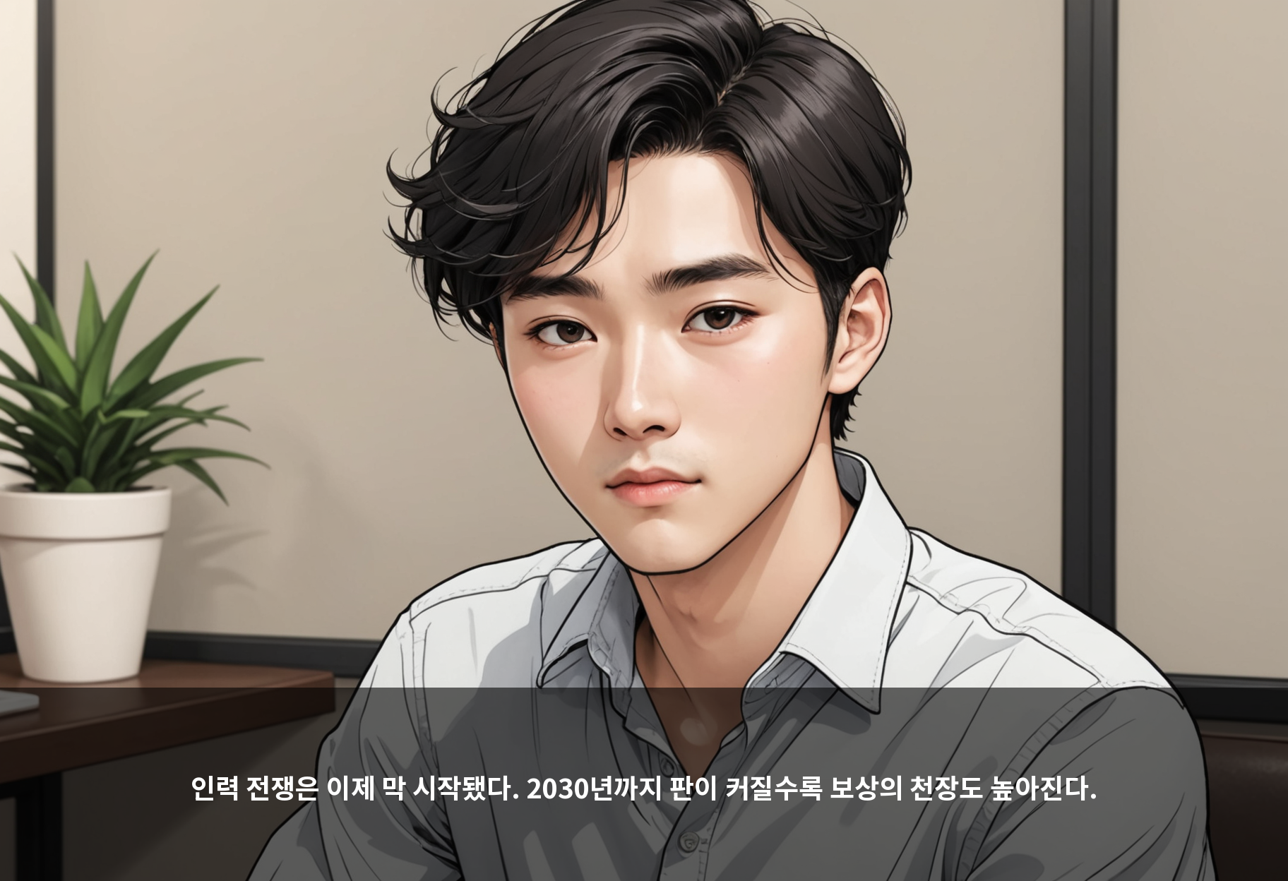 인력 전쟁은 이제 막 시작됐다. 2030년까지 판이 커질수록 보상의 천장도 높아진다.