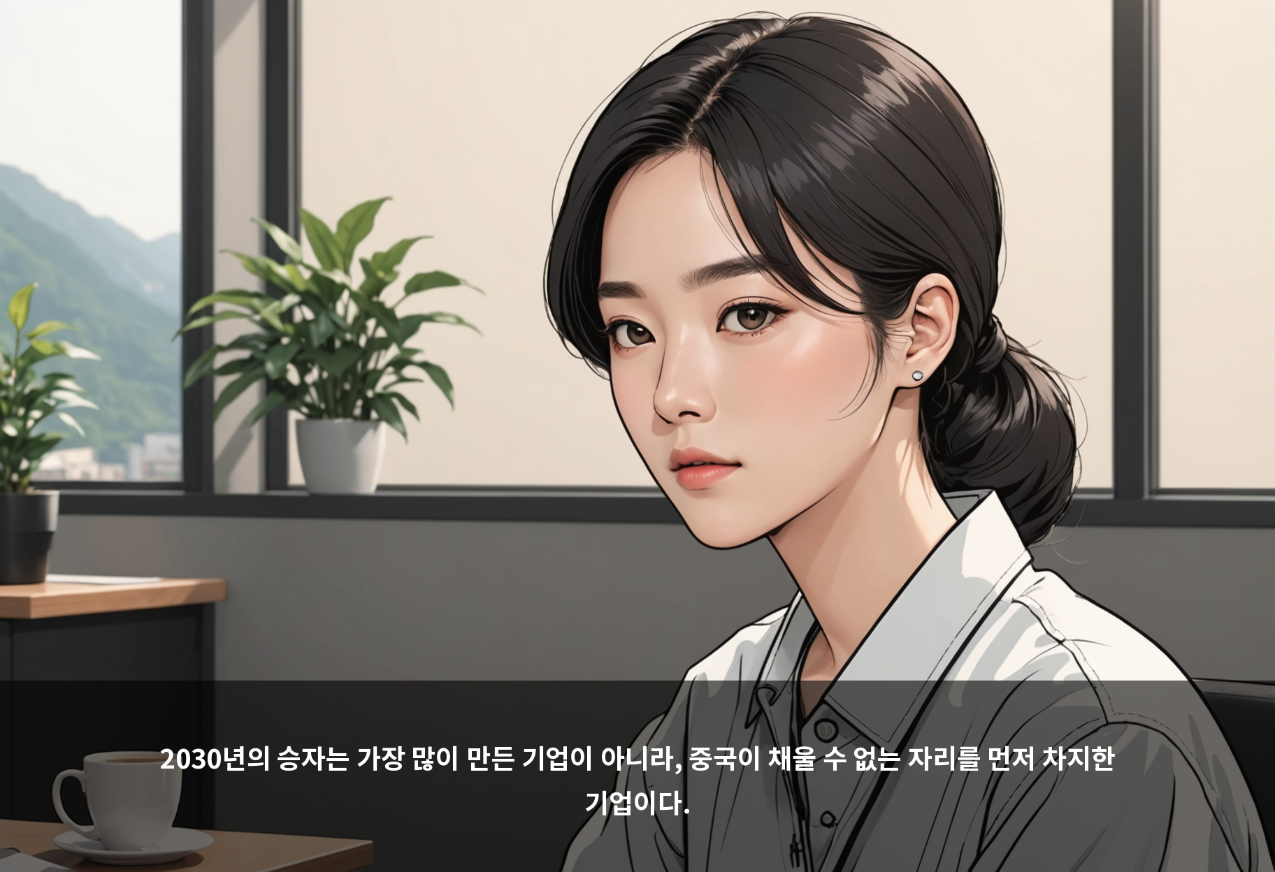 2030년의 승자는 가장 많이 만든 기업이 아니라, 중국이 채울 수 없는 자리를 먼저 차지한 기업이다.