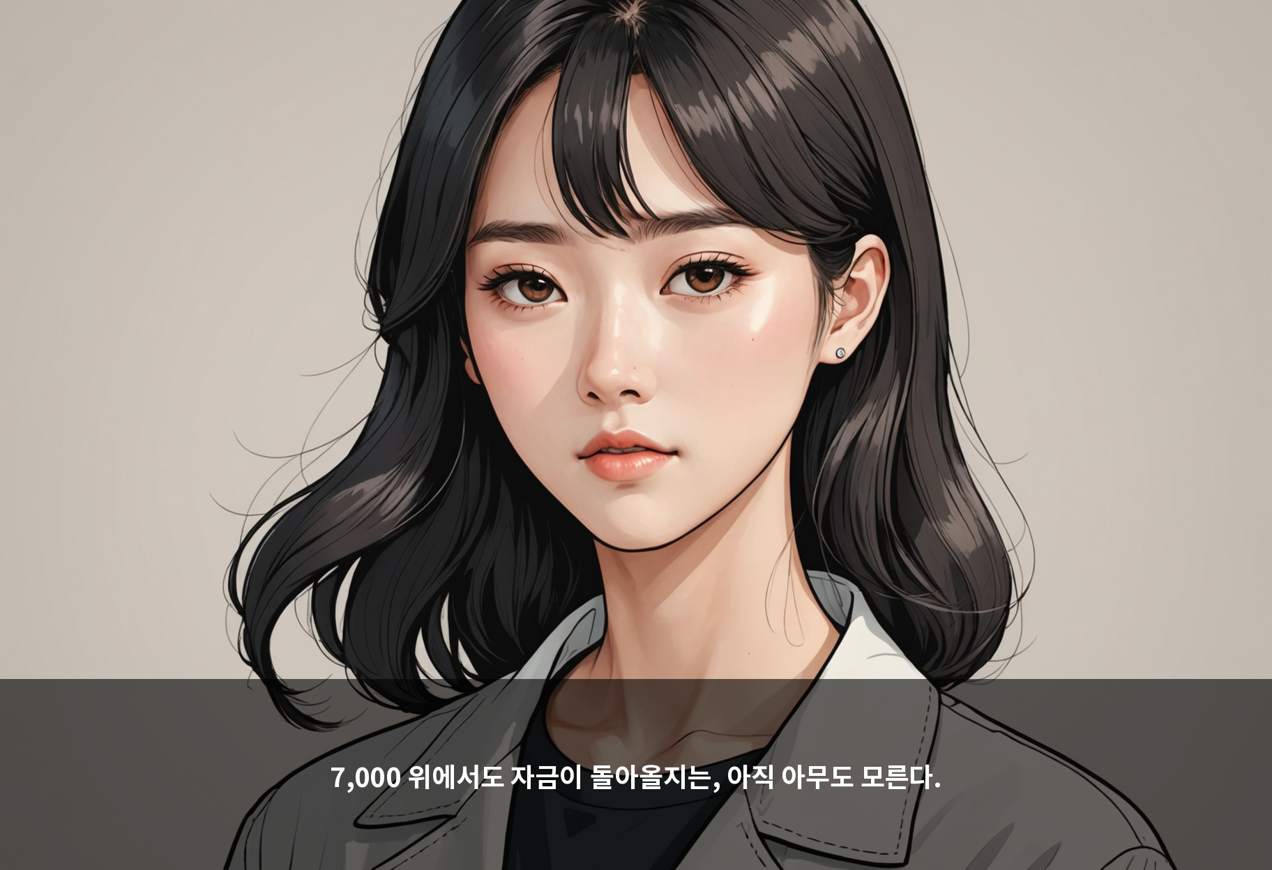7,000 위에서도 자금이 돌아올지는, 아직 아무도 모른다.