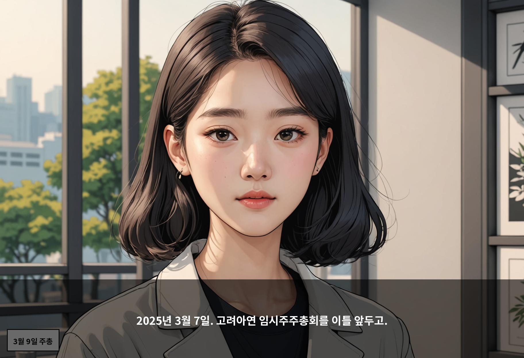 2025년 3월 7일. 고려아연 임시주주총회를 이틀 앞두고.