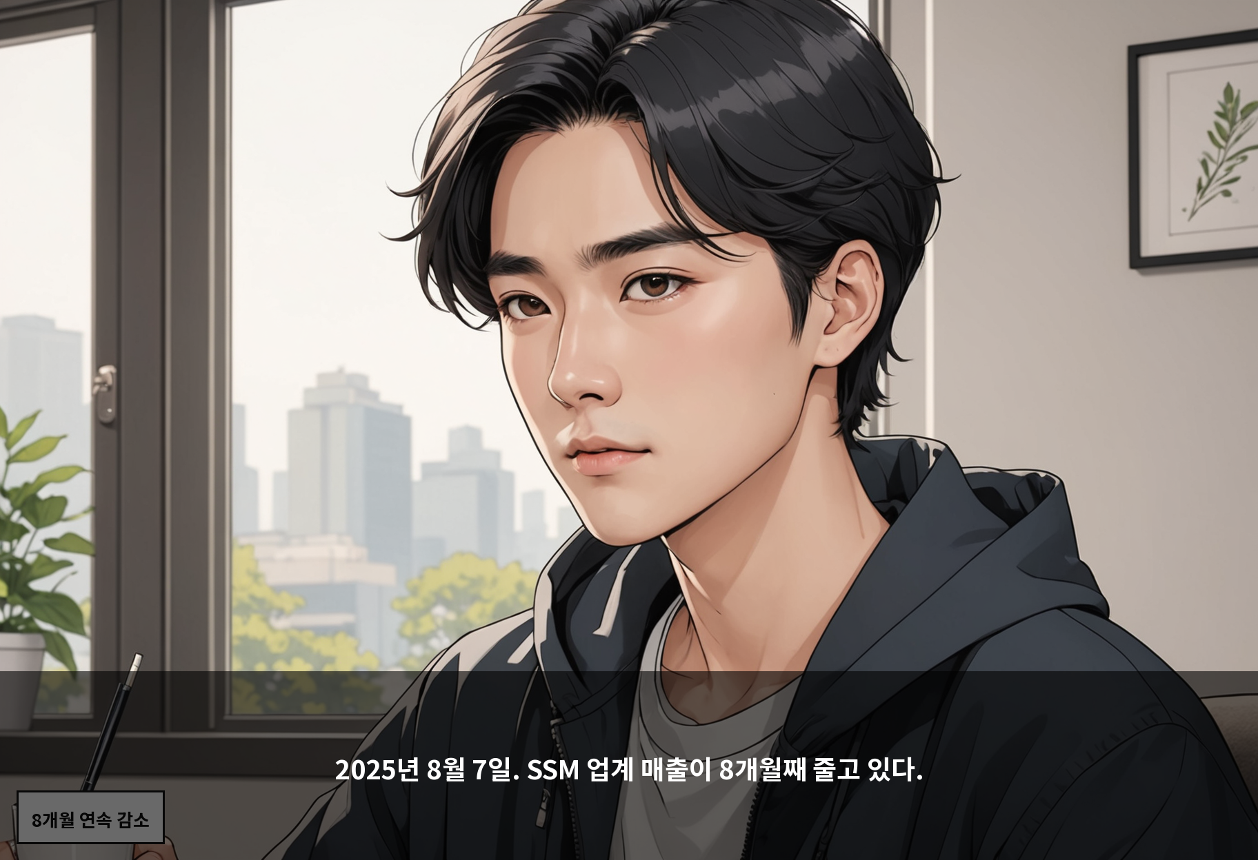 2025년 8월 7일. SSM 업계 매출이 8개월째 줄고 있다.