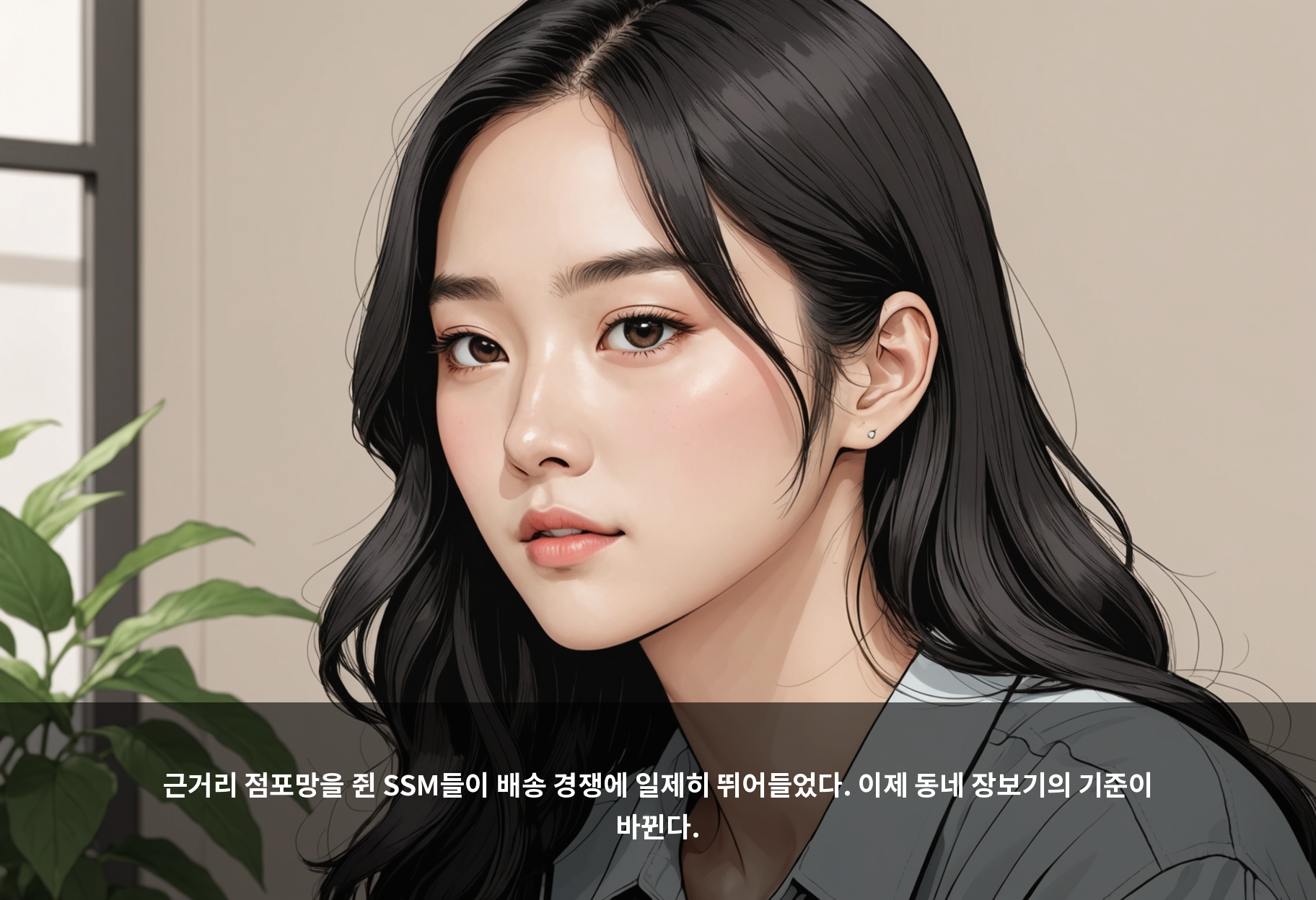 근거리 점포망을 쥔 SSM들이 배송 경쟁에 일제히 뛰어들었다. 이제 동네 장보기의 기준이 바뀐다.