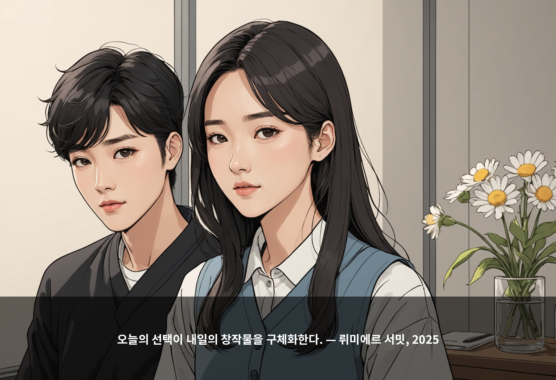 오늘의 선택이 내일의 창작물을 구체화한다 — 뤼미에르 서밋, 2025.