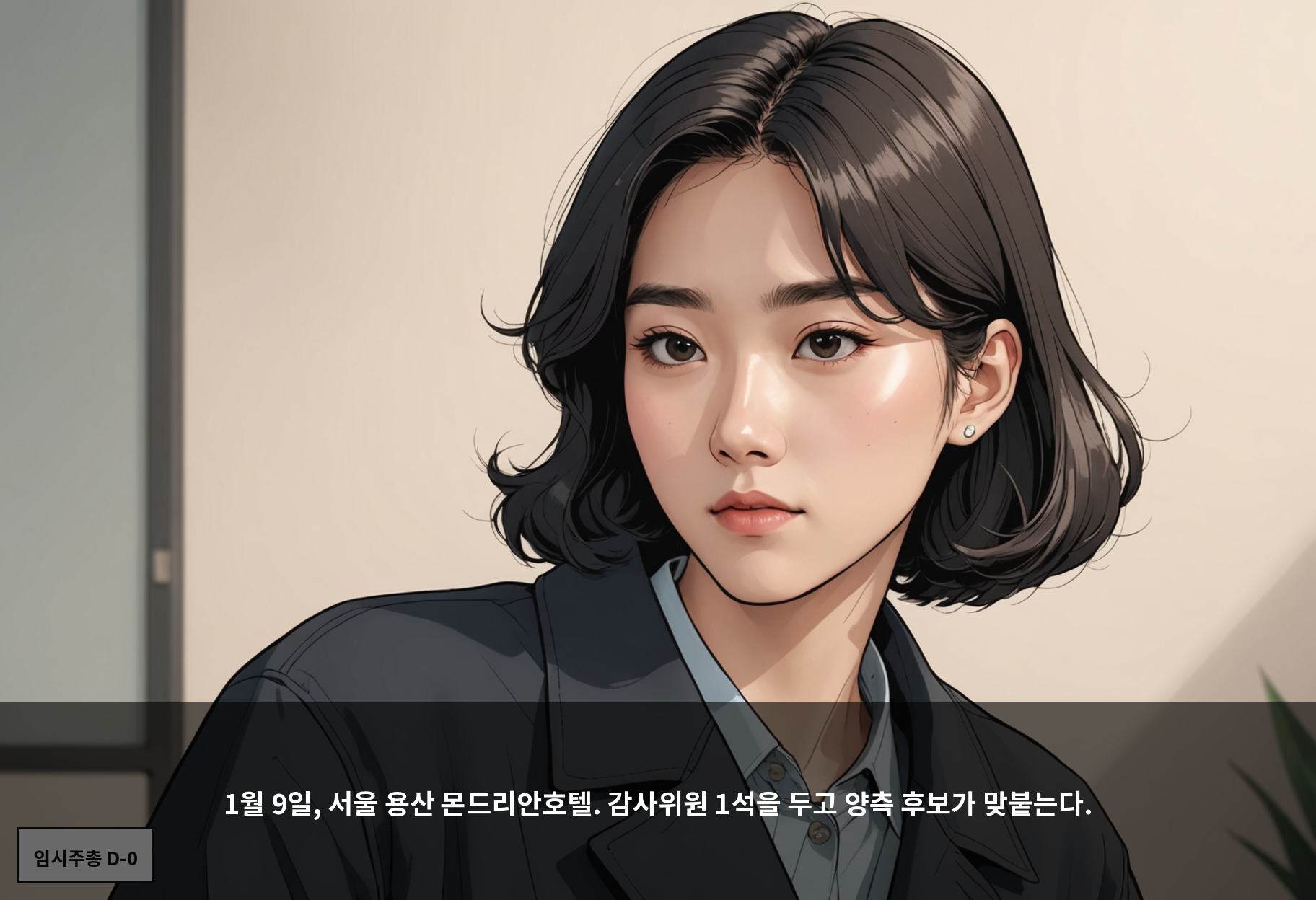 1월 9일, 서울 용산 몬드리안호텔. 감사위원 1석을 두고 양측 후보가 맞붙는다.