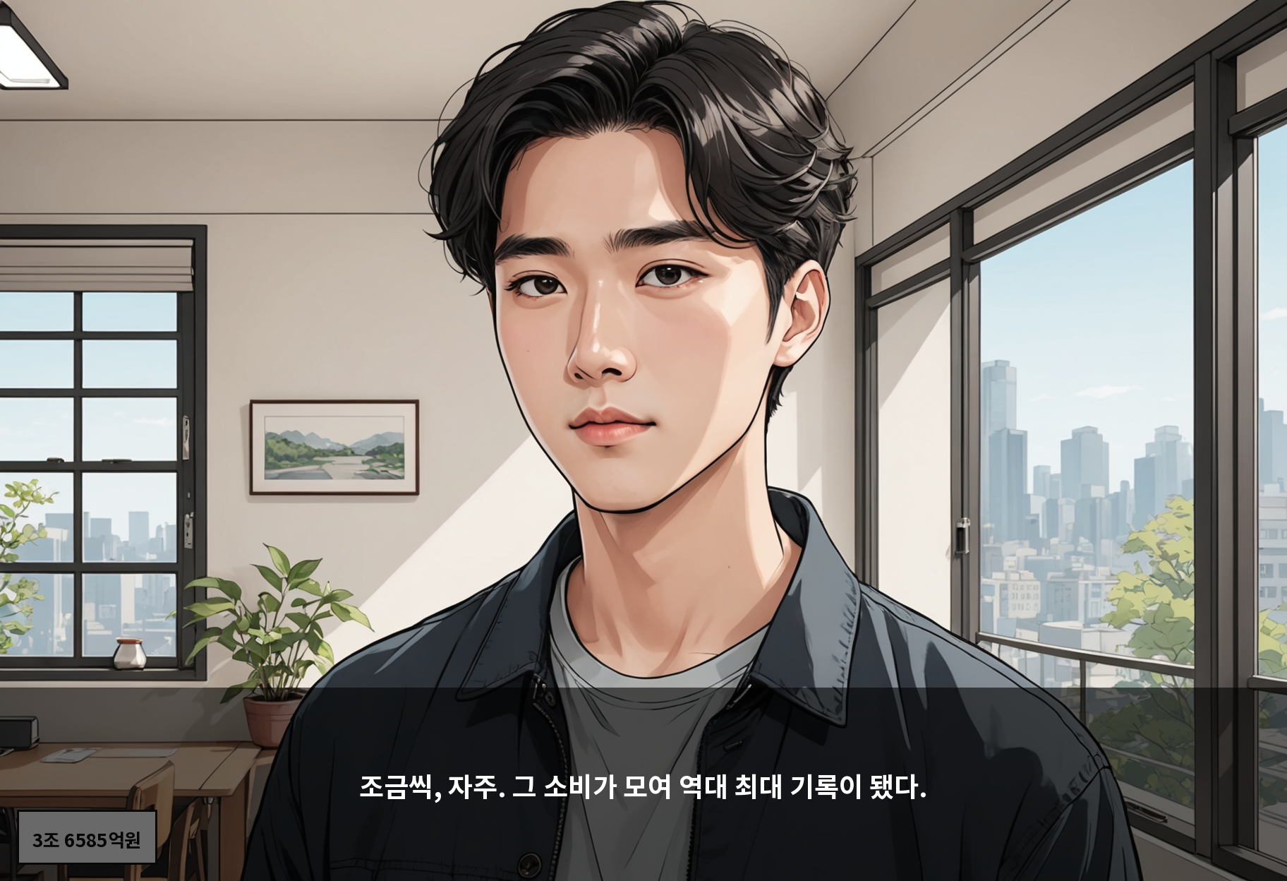 조금씩, 자주. 그 소비가 모여 역대 최대 기록이 됐다.