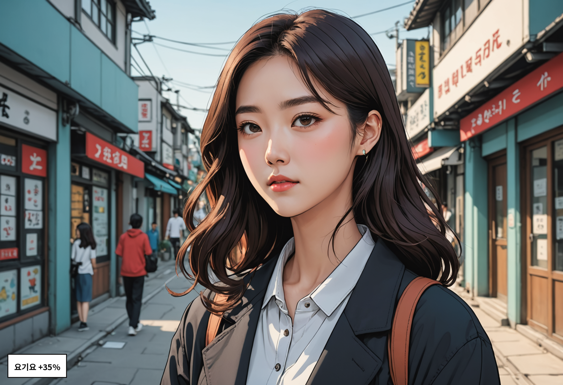 요기요 +35%