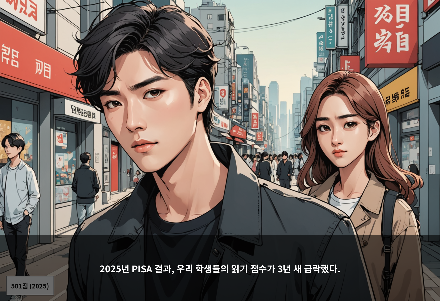 학생 읽기 점수 3년새 14점 뚝…숏폼 시청 증가에 문해력 흔들