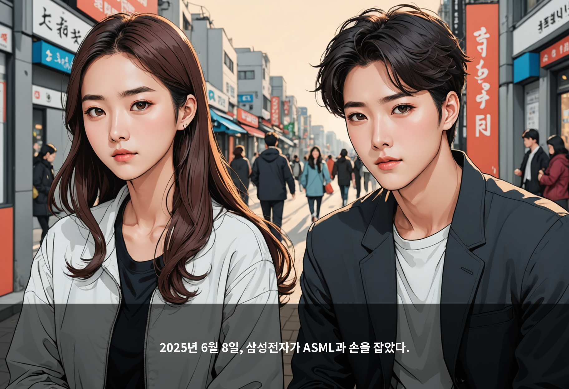 2025년 6월 8일, 삼성전자가 ASML과 손을 잡았다.