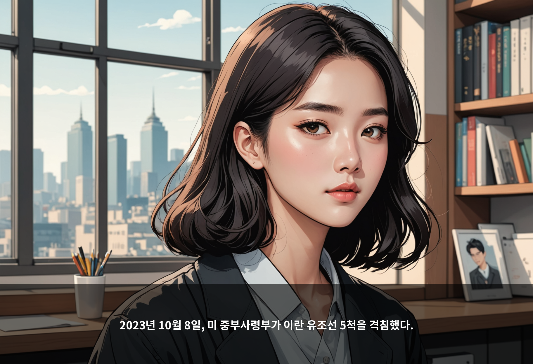 2023년 10월 8일, 미 중부사령부가 이란 유조선 5척을 격침했다.