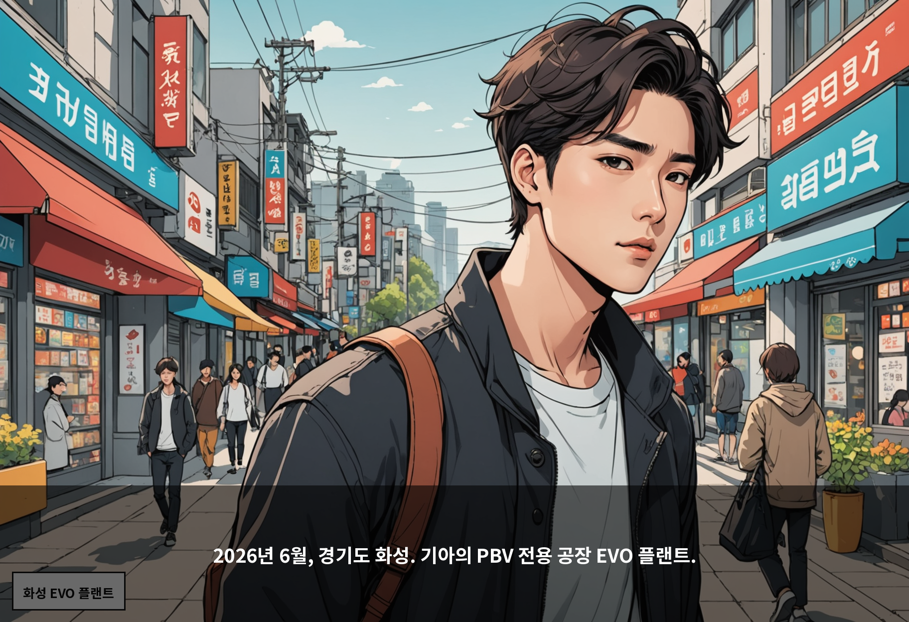 2026년 6월, 경기도 화성. 기아의 PBV 전용 공장 EVO 플랜트.