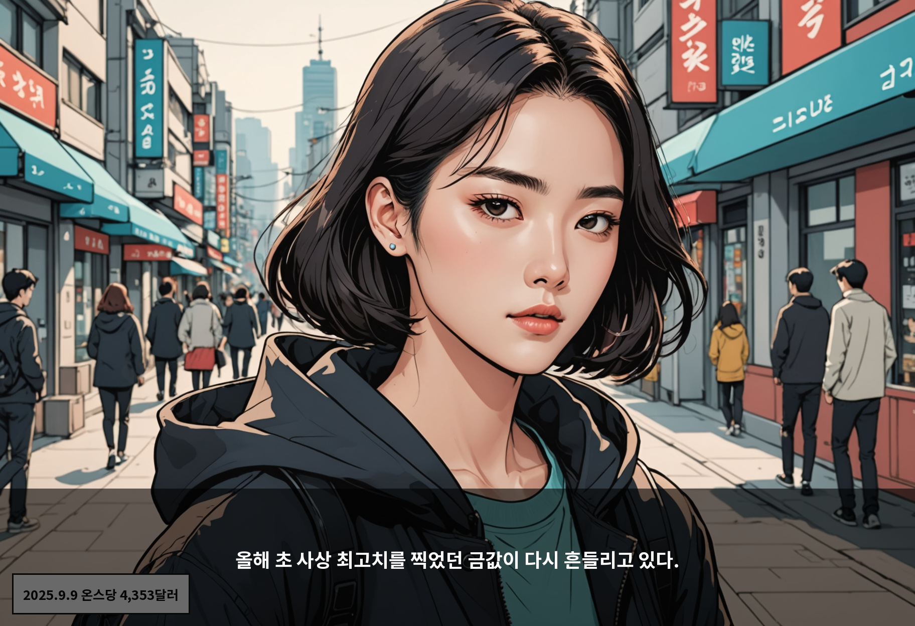 올해 초 사상 최고치를 찍었던 금값이 다시 흔들리고 있다.