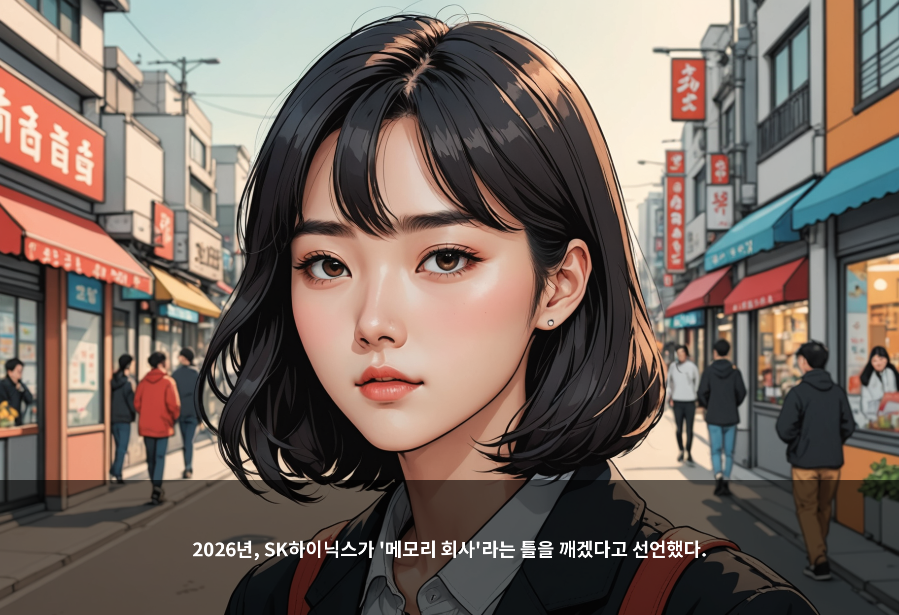 2026년, SK하이닉스가 '메모리 회사'라는 틀을 깨겠다고 선언했다.