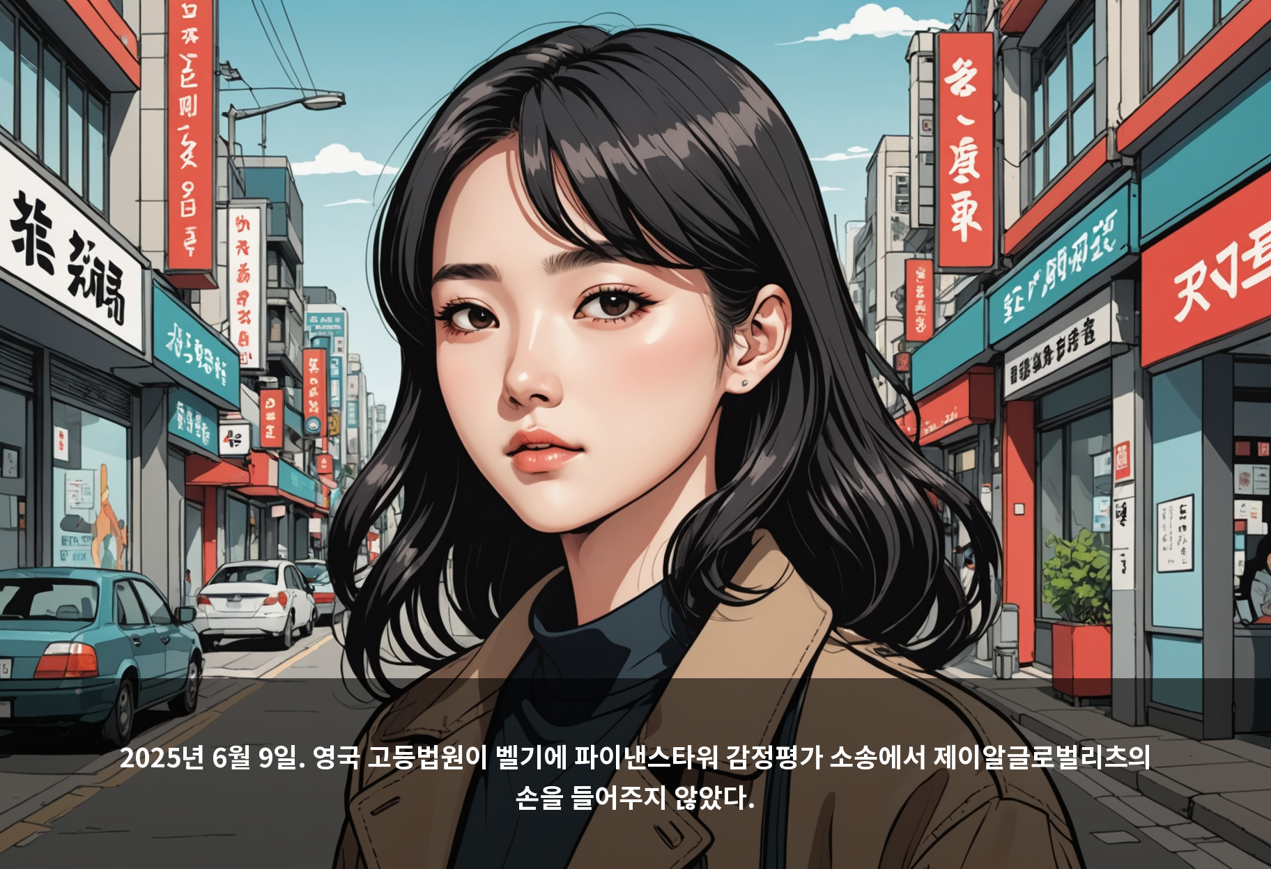 2025년 6월 9일. 영국 고등법원이 벨기에 파이낸스타워 감정평가 소송에서 제이알글로벌리츠의 손을 들어주지 않았다.