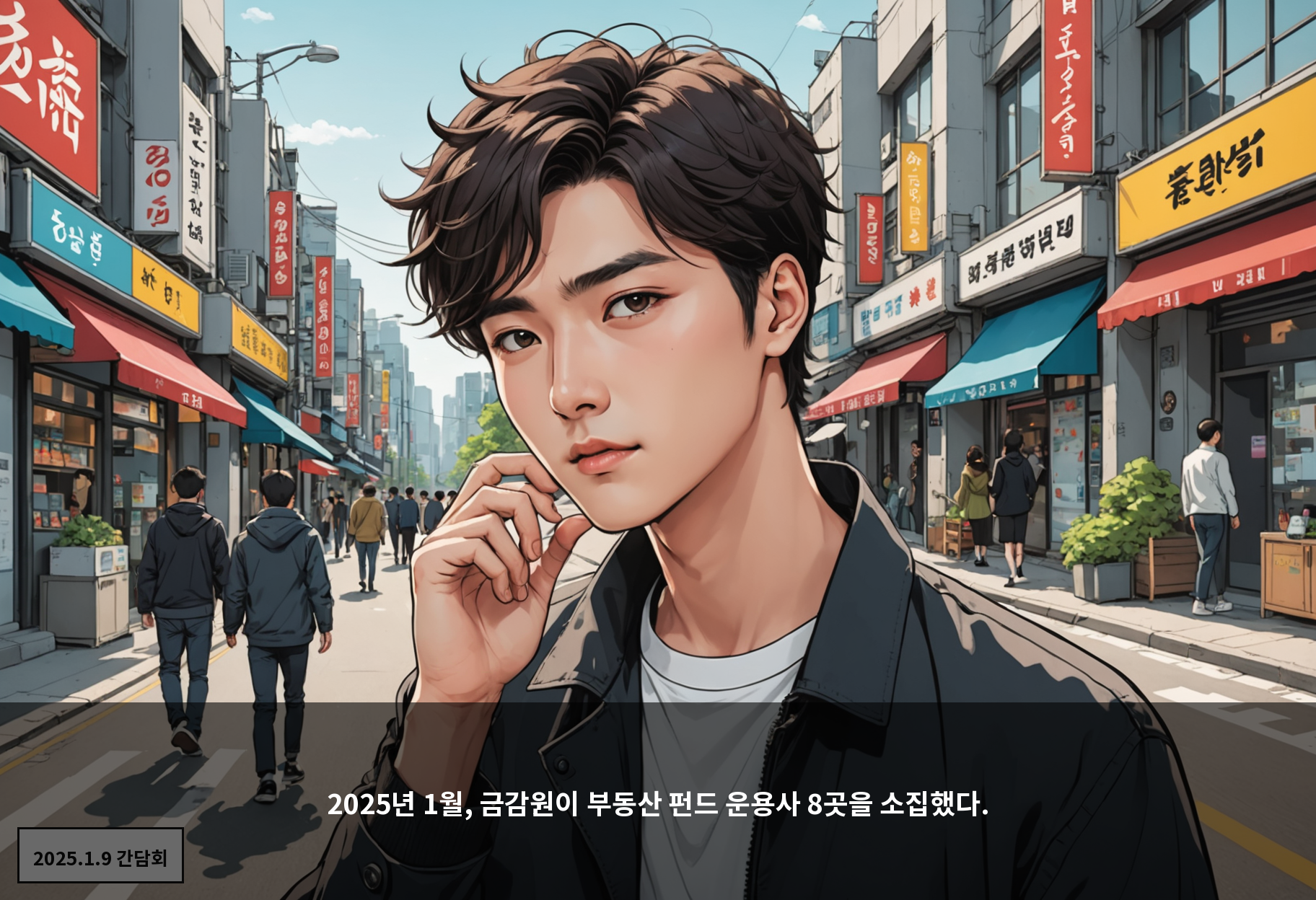 2025년 1월, 금감원이 부동산 펀드 운용사 8곳을 소집했다.