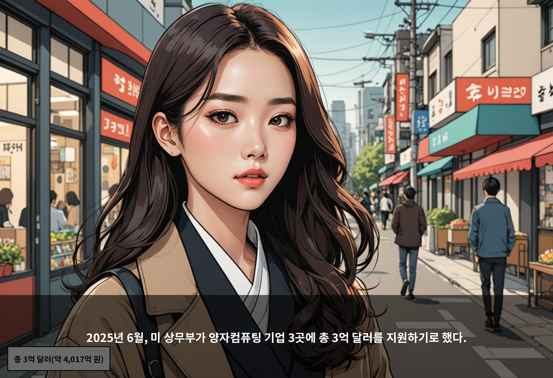 2025년 6월, 미 상무부가 양자컴퓨팅 기업 3곳에 총 3억 달러를 지원하기로 했다.