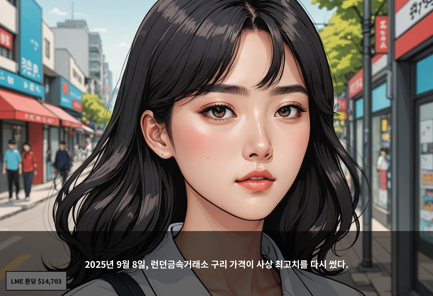 2025년 9월 8일, 런던금속거래소 구리 가격이 사상 최고치를 다시 썼다.