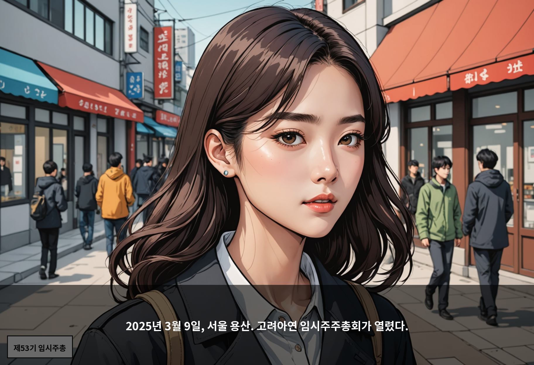 2025년 3월 9일, 서울 용산. 고려아연 임시주주총회가 열렸다.