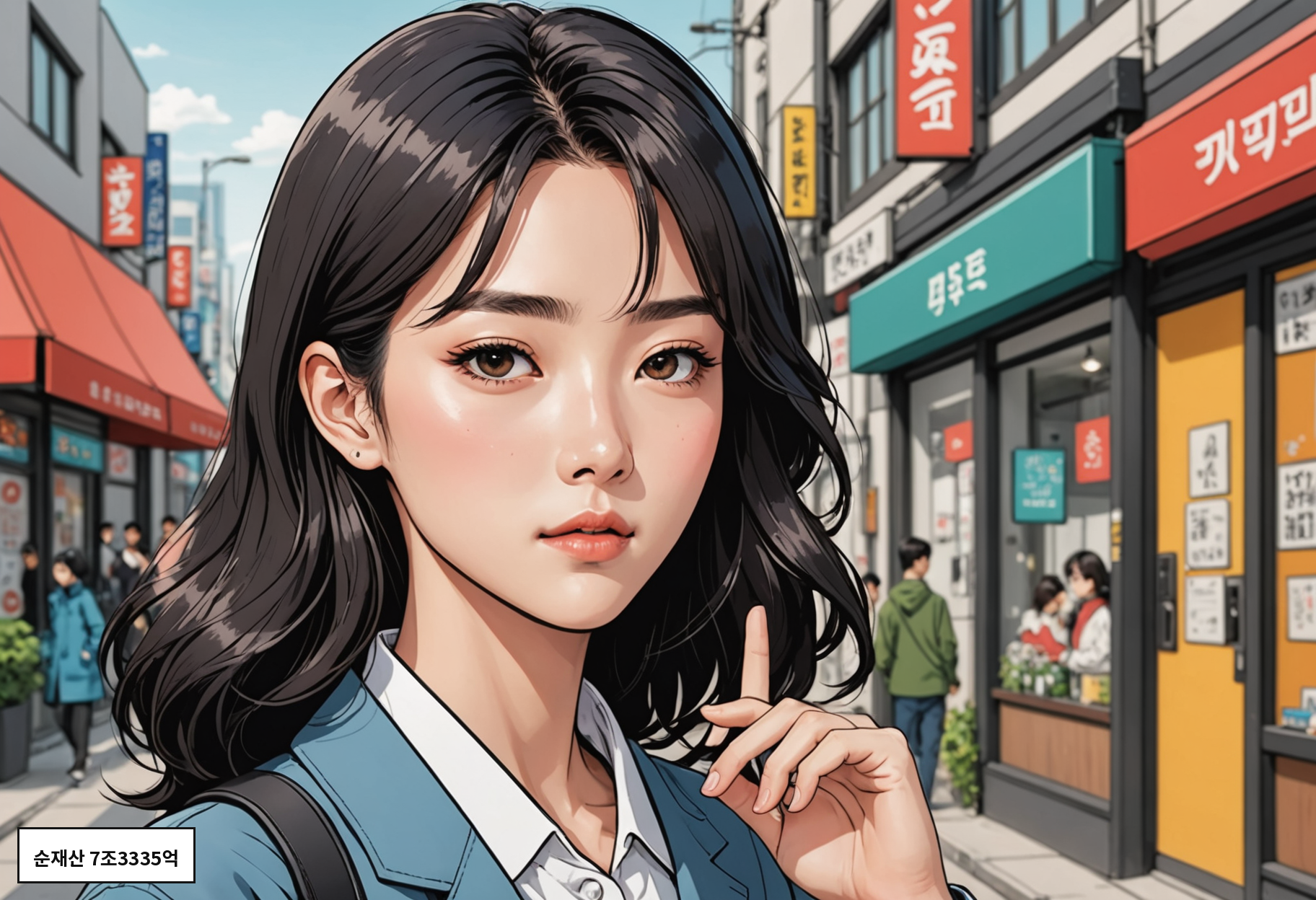 순재산 7조3335억