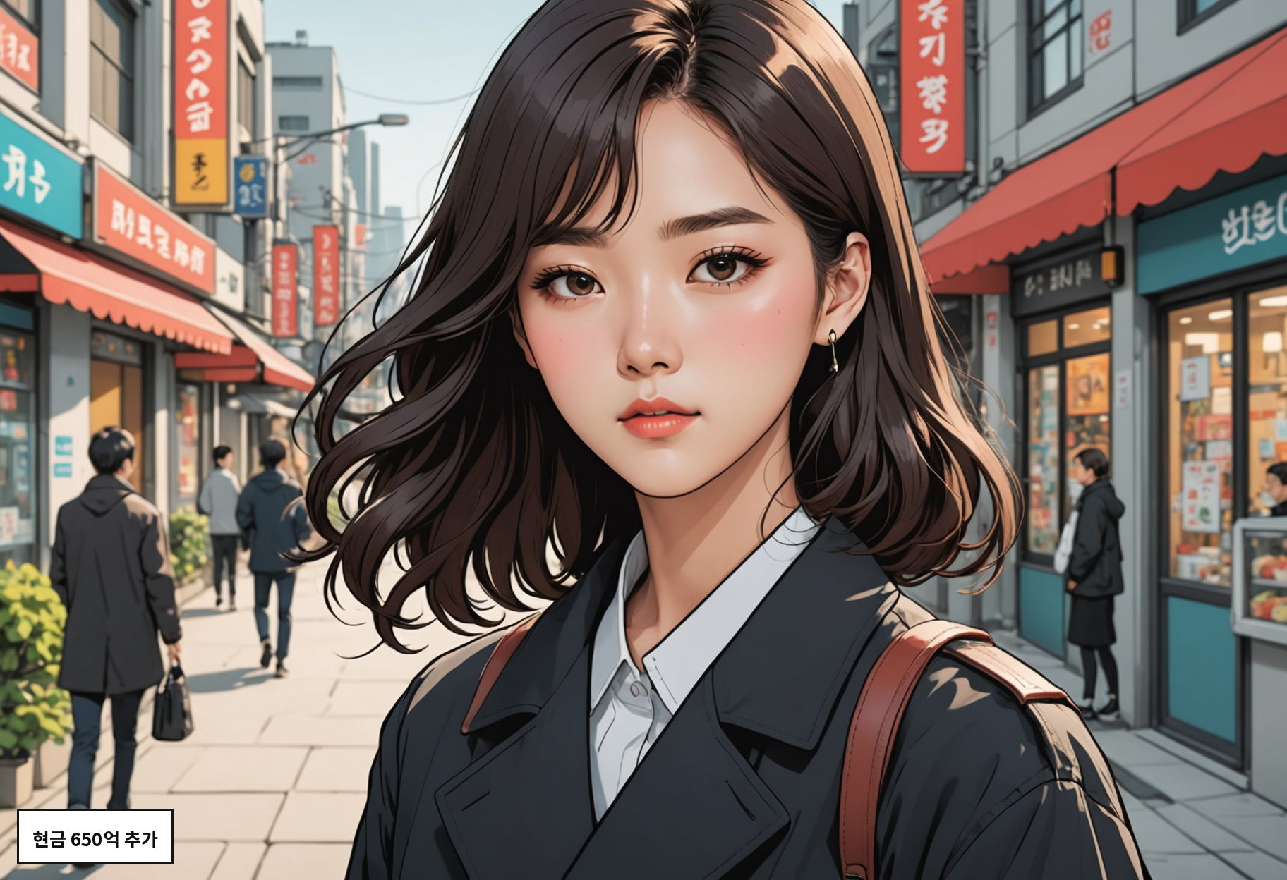 현금 650억 추가