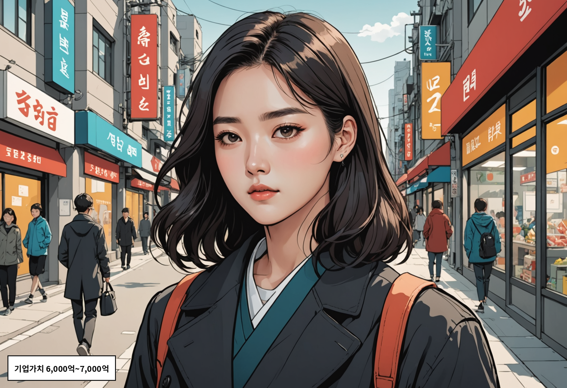 기업가치 6,000억~7,000억