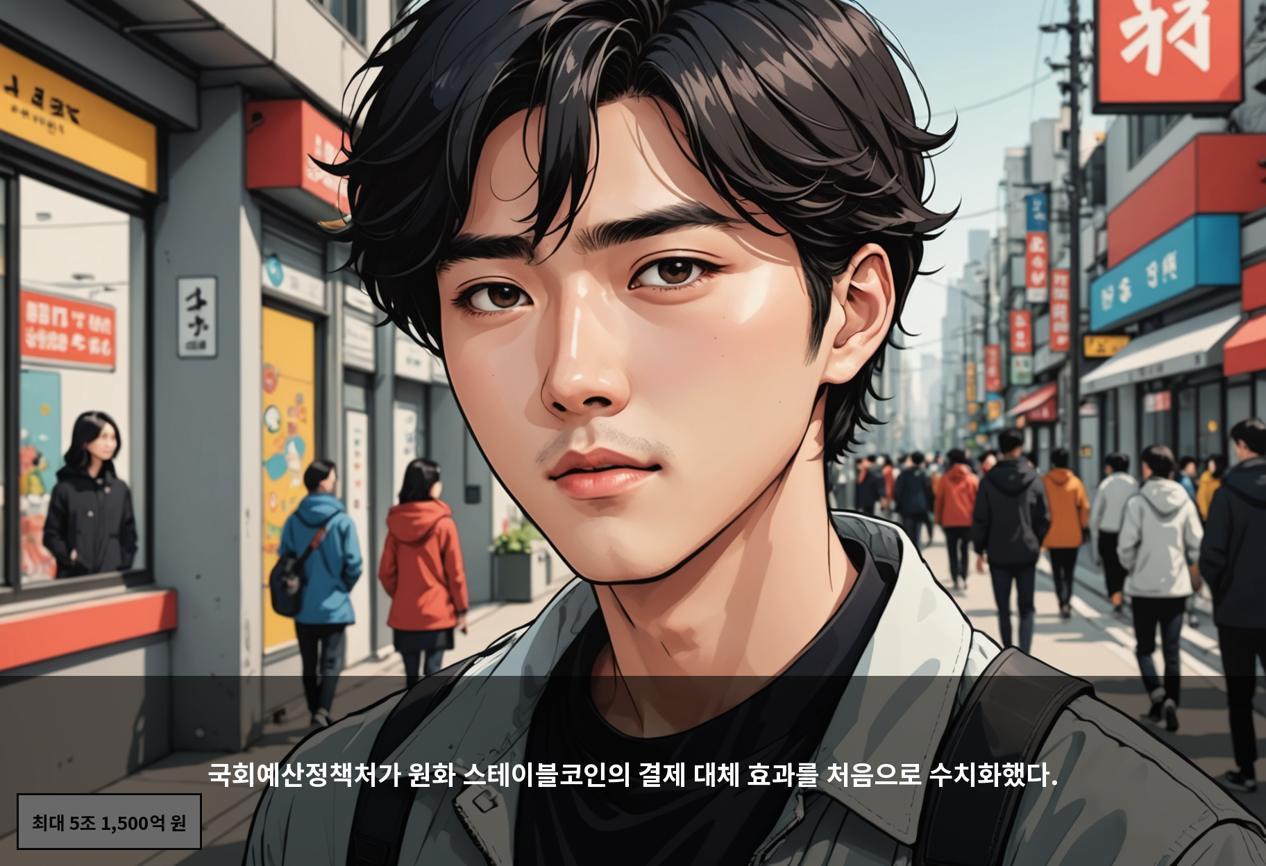 국회예산정책처가 원화 스테이블코인의 결제 대체 효과를 처음으로 수치화했다.