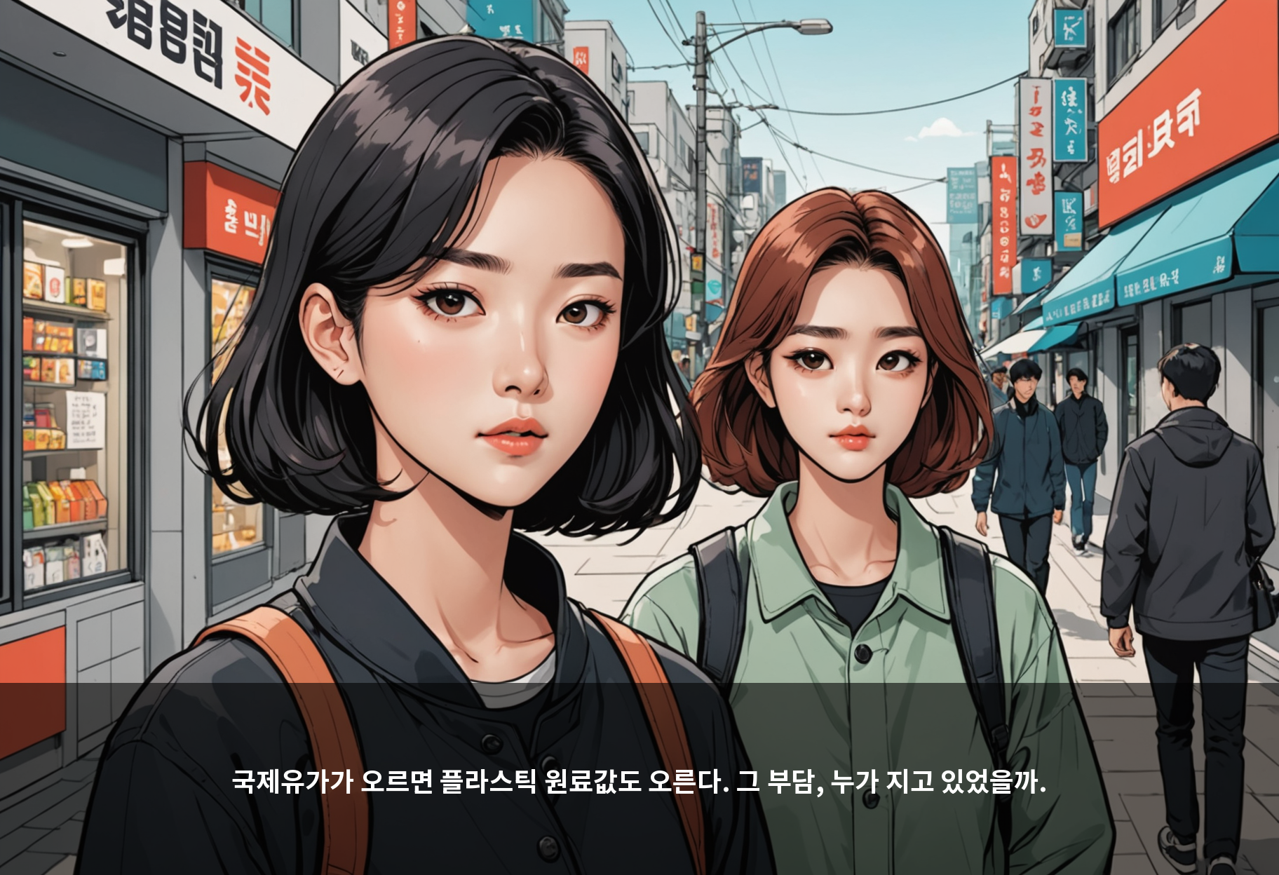 원자재값이 오르면, 그 부담은 어디로 갈까.