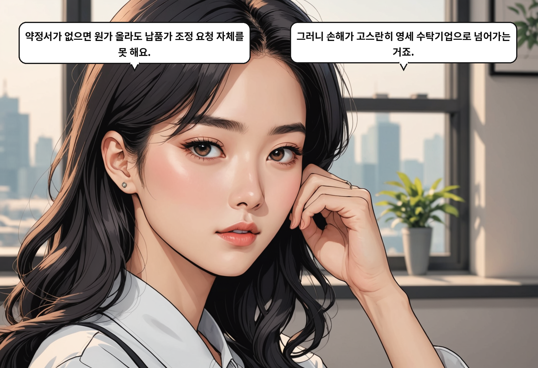 B: 약정서 아예 안 만든 게 12건, 늦게 준 게 11건이에요. A: 서류 하나 안 쓰면 그냥 없던 일 되는 거잖아요.
