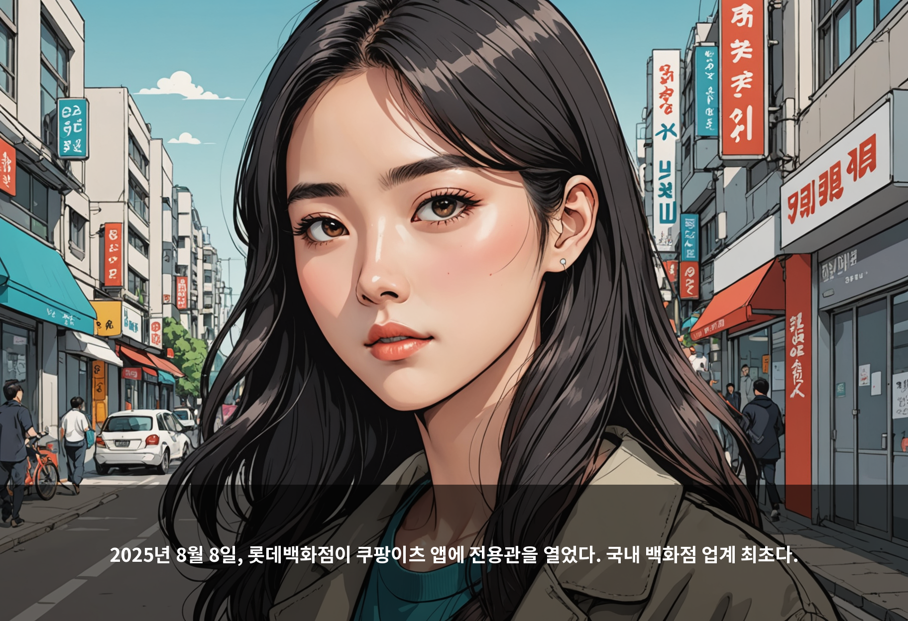 2025년 8월 8일, 롯데백화점이 쿠팡이츠 앱에 전용관을 열었다. 국내 백화점 업계 최초다.
