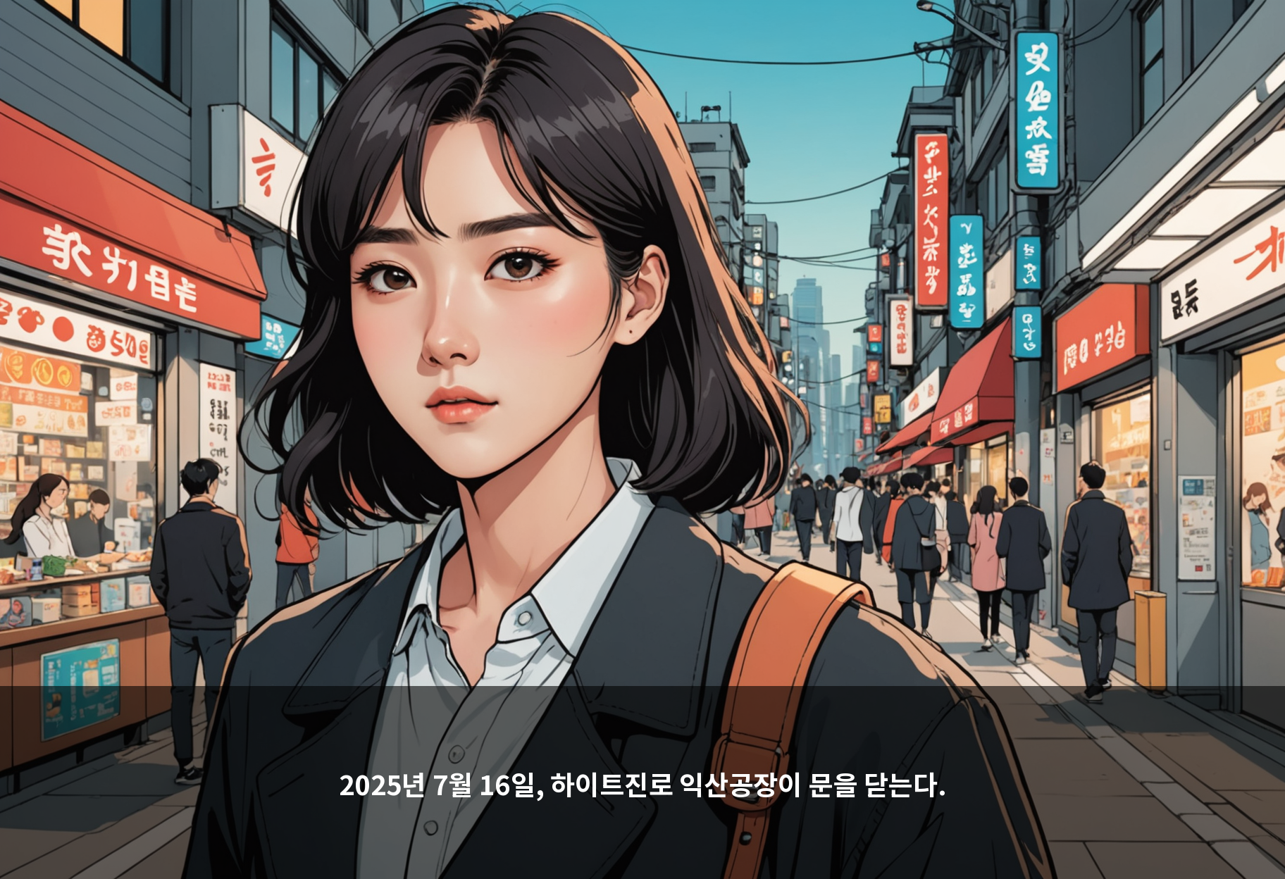 2025년 7월 16일, 하이트진로 익산공장이 문을 닫는다.