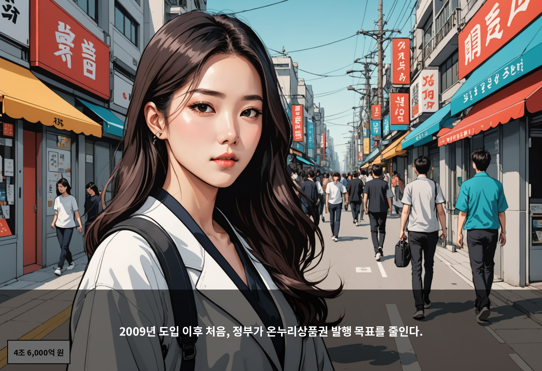 2009년 도입 이후 처음, 정부가 온누리상품권 발행 목표를 줄인다.