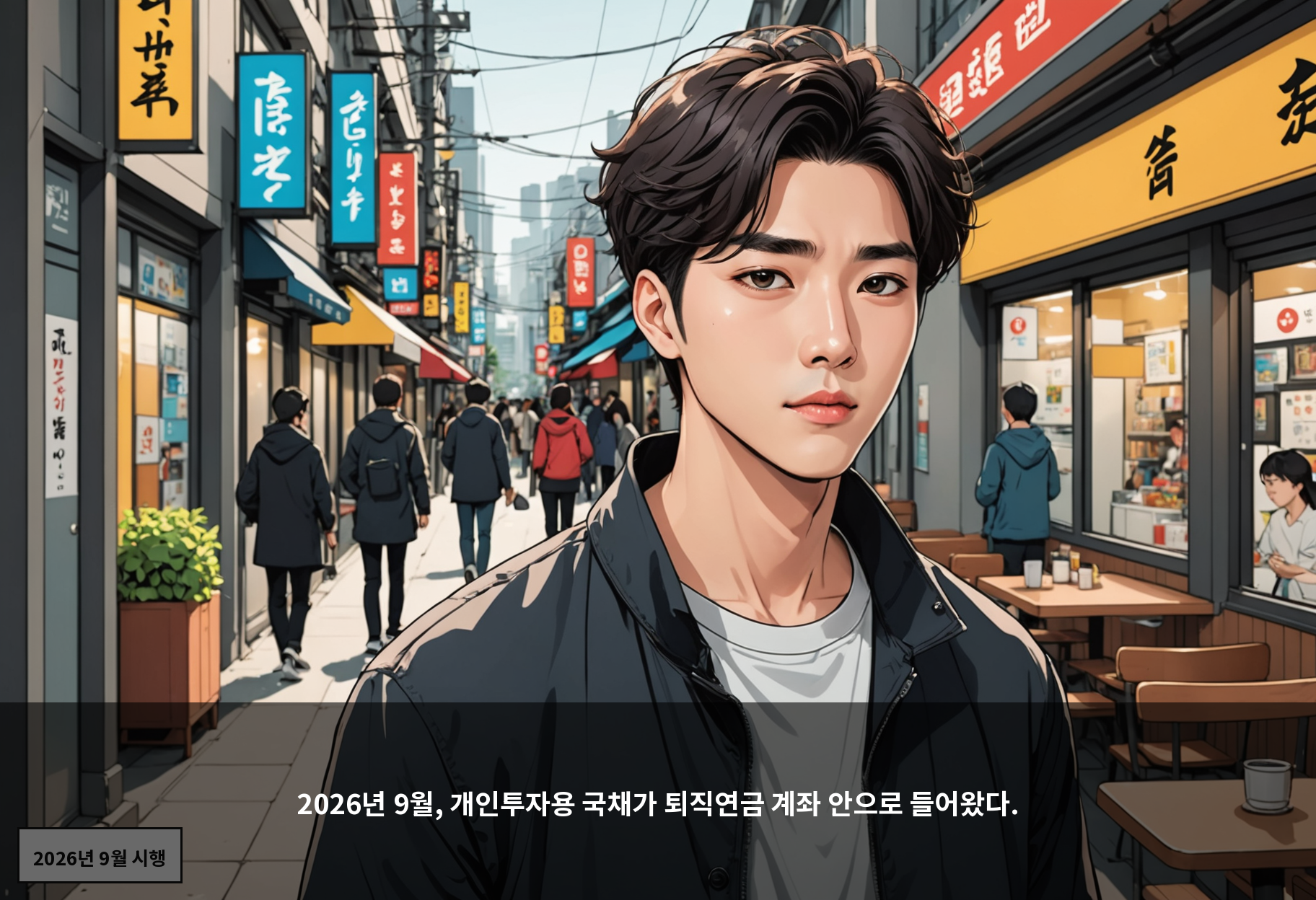 2026년 9월, 개인투자용 국채가 퇴직연금 계좌 안으로 들어왔다.