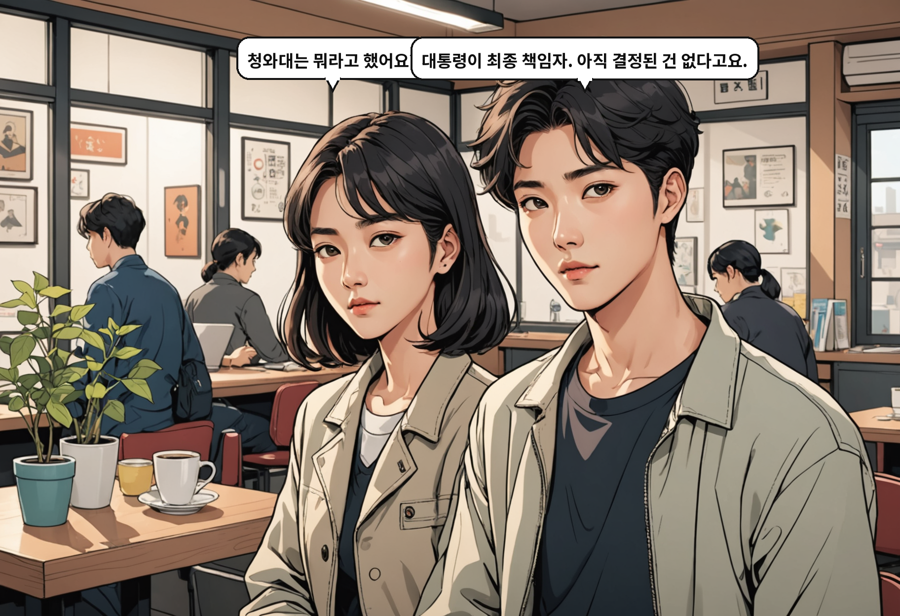 A: NSC 상임위가 이달 17일에 열린다고요? B: 그때 파병 여부를 본격 논의하는 거죠. 아직 결정은 없어요.