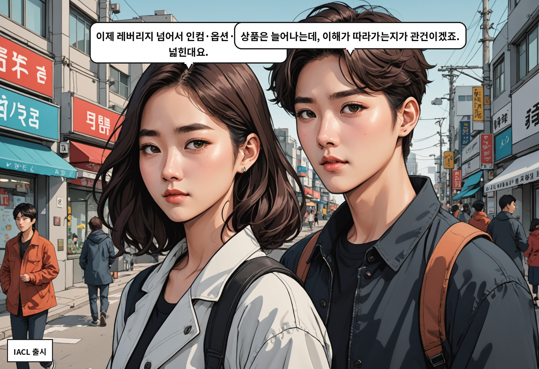 B: 이제 레버리지 넘어서 인컴·옵션·테마형으로 넓힌대요. A: 상품은 늘어나는데, 이해가 따라가는지가 관건이겠죠.