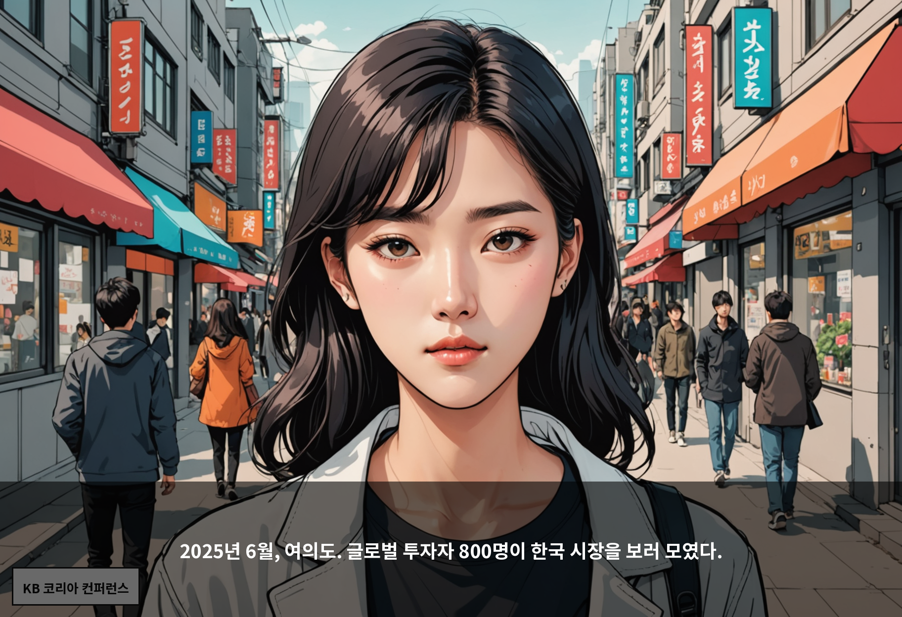 2025년 6월, 여의도. 글로벌 투자자 800명이 한국 시장을 보러 모였다.