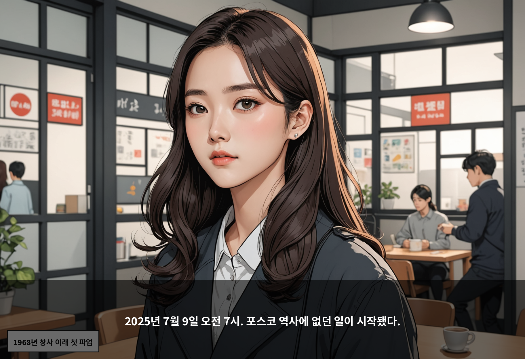 2025년 7월 9일 오전 7시. 포스코 역사에 없던 일이 시작됐다.