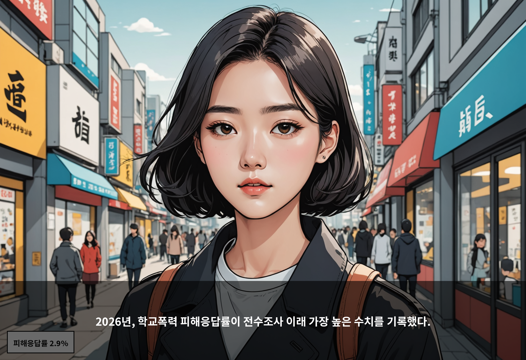 2026년, 전수조사가 시작된 2013년 이후 가장 높은 학교폭력 피해응답률이 나왔다.