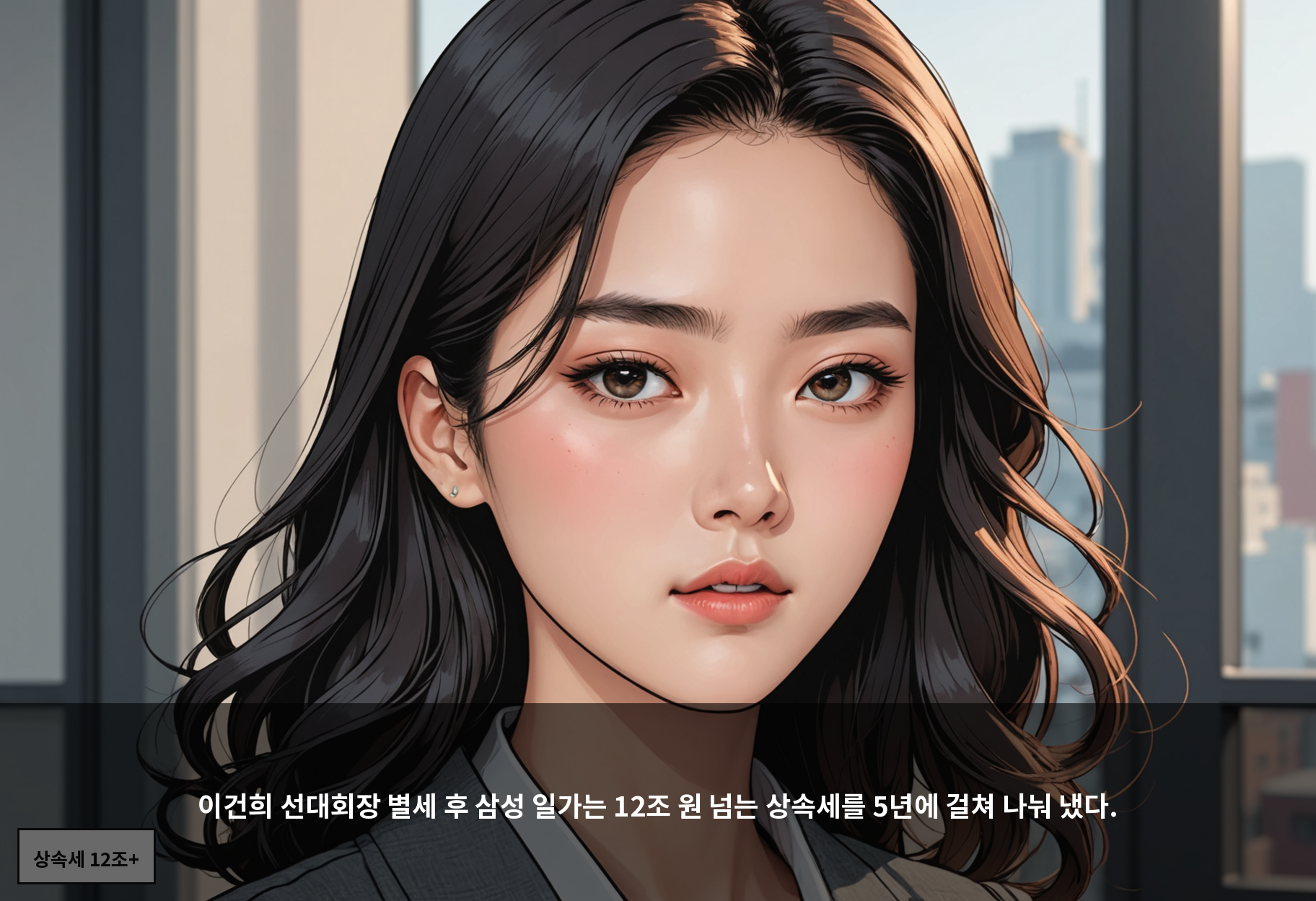 이건희 선대회장 별세 후 삼성 일가는 12조 원 넘는 상속세를 5년에 걸쳐 나눠 냈다.
