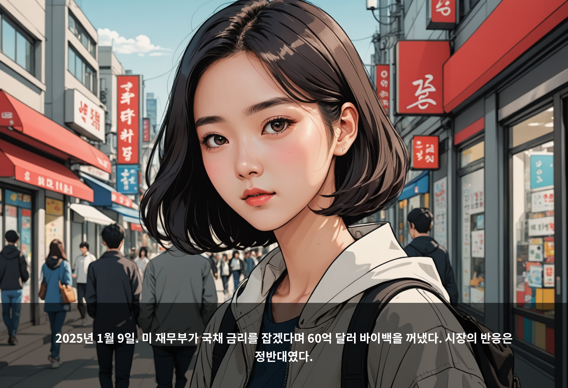 2025년 1월 9일. 미 재무부가 국채 금리를 잡겠다며 60억 달러 바이백을 꺼냈다. 시장의 반응은 정반대였다.