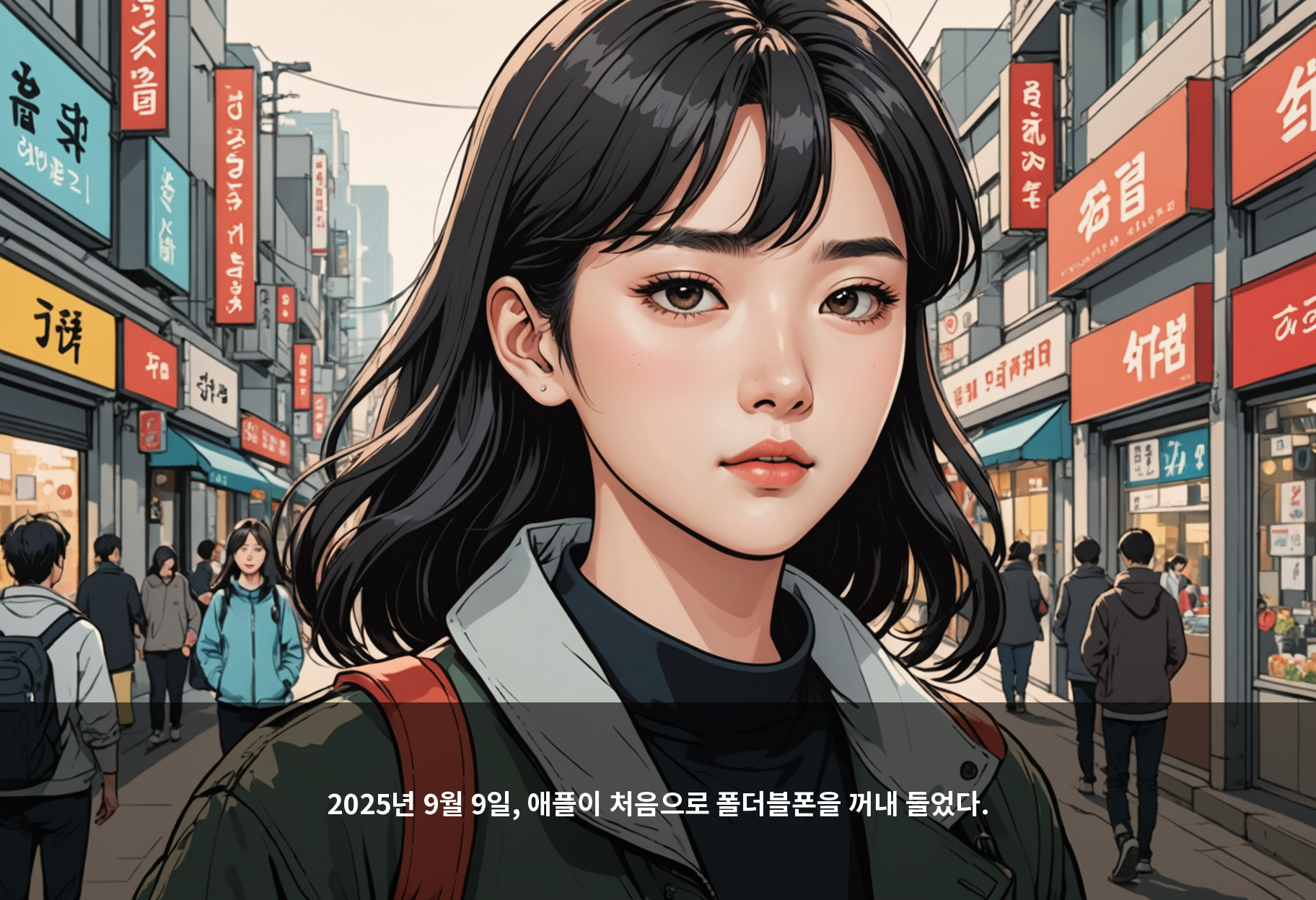 2025년 9월 9일, 애플이 처음으로 폴더블폰을 꺼내 들었다.